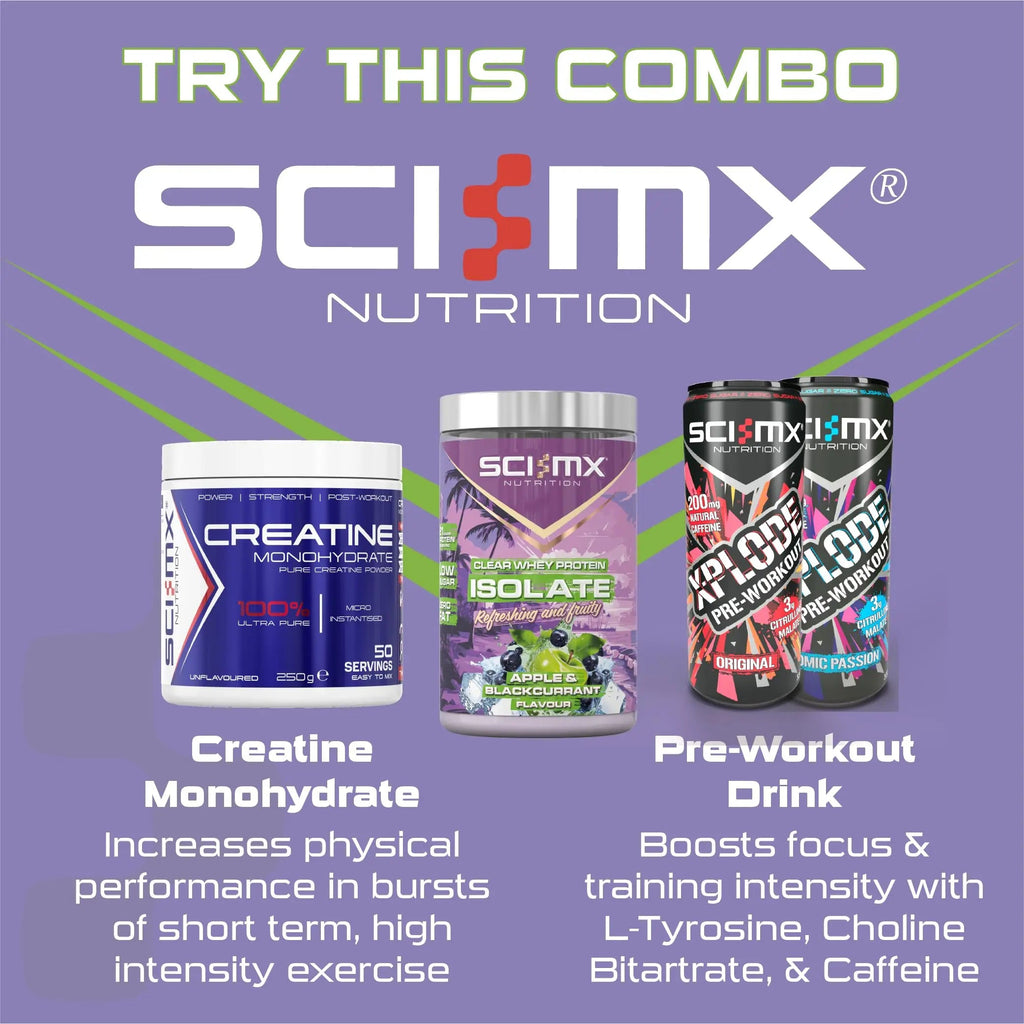 SCI-MX Clear Whey Isolate Protein - Apple and Blackcurrant Flavour - Lean Potein Formula for Muscle Growth SCI-MX Au supplements