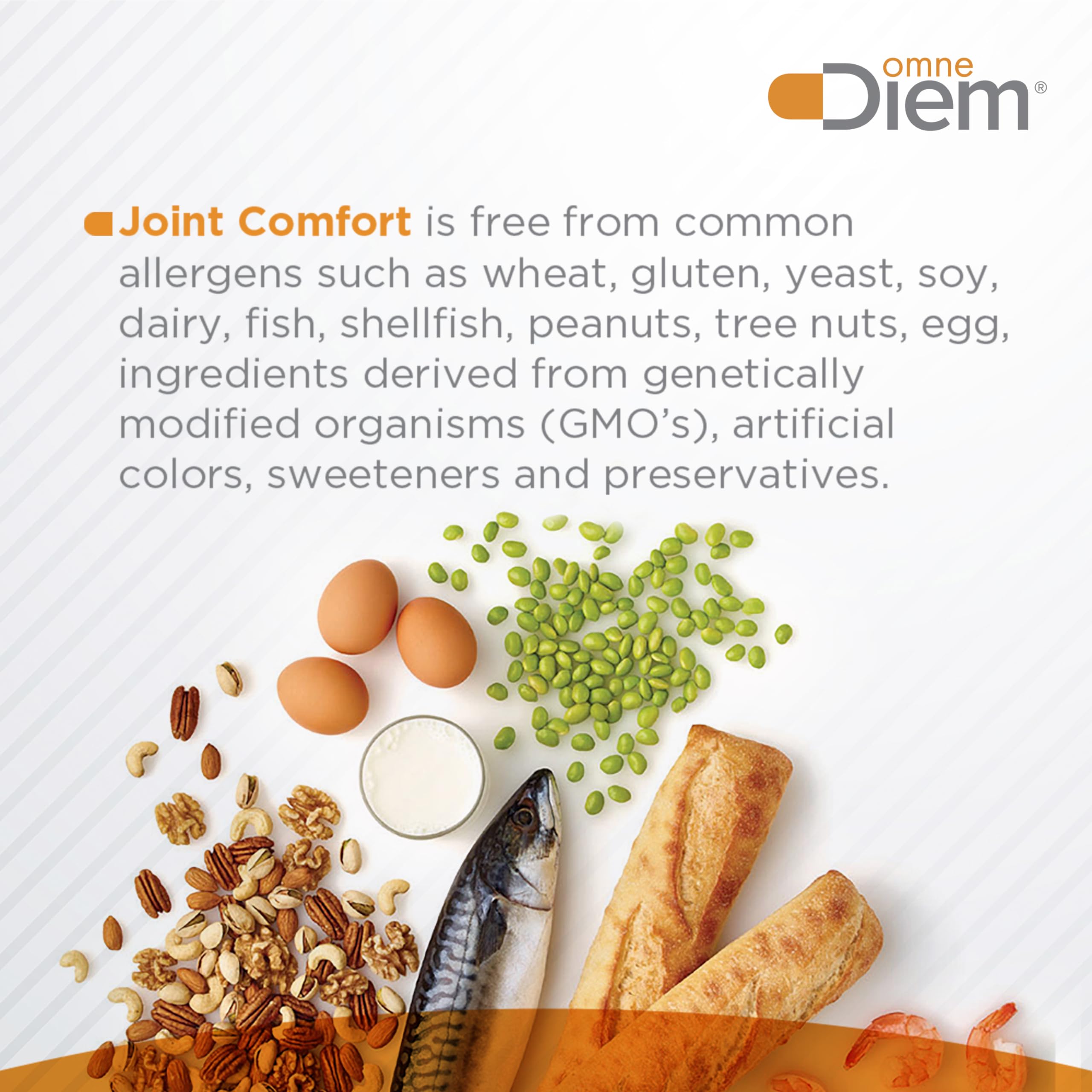 OmneDiem Joint Comfort with ZOARA, 60 Capsules – Dietary Supplement for Comprehensive Joint Care & Comfort Omne Diem Au supplements