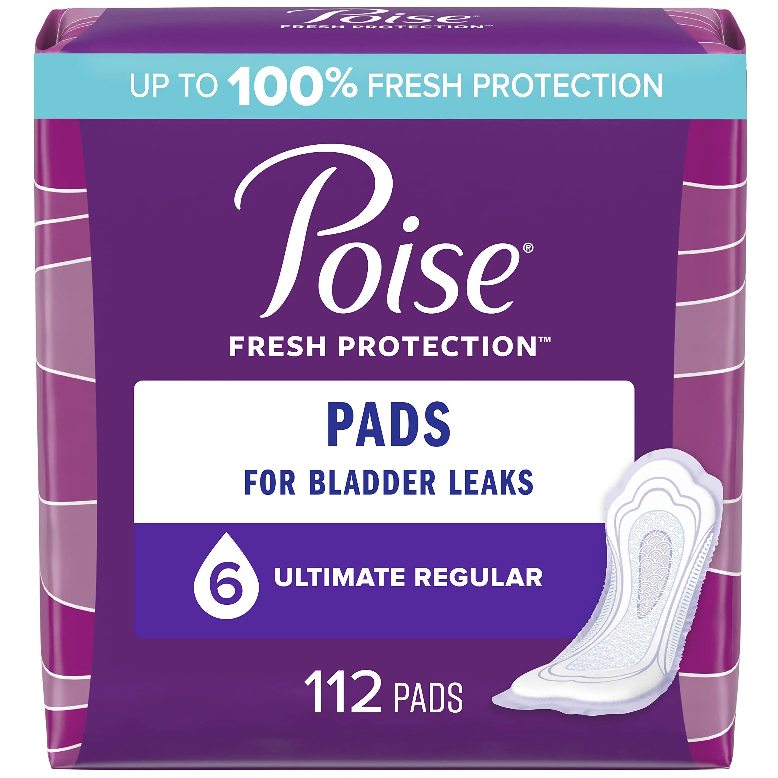 Poise Incontinence Pads & Postpartum Incontinence Pads, 6 Drop Ultimate Poise Au supplements