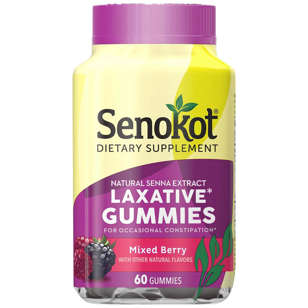 Senokot Dietary Supplement Laxative Gummies, Natural Senna Extract, Gentle, Overnight Relief Senokot Au supplements