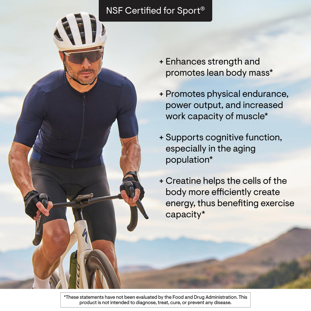 THORNE Creatine - Micronized Creatine Monohydrate Powder - Support for Muscles & Cognitive Function* - for Women & Men - Unflavored