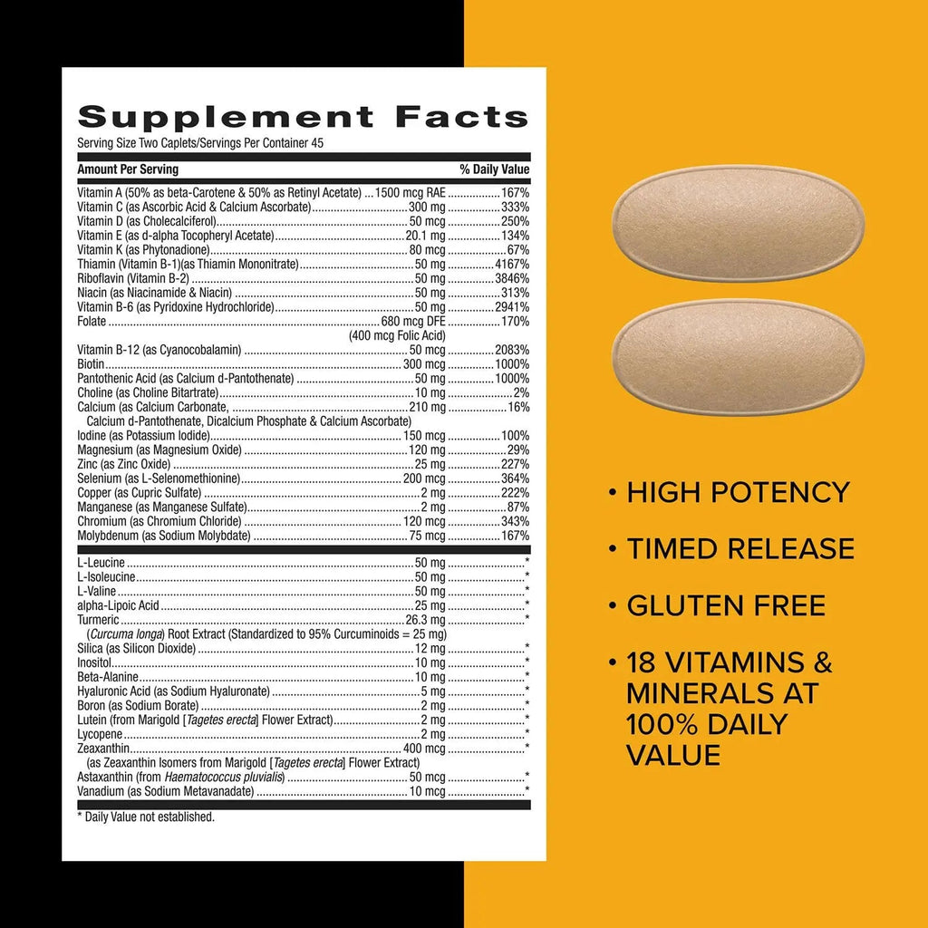 GNC Mega Men Sport Multivitamin | Performance, Muscle Function, and General Health | 90 Count GNC Au supplements