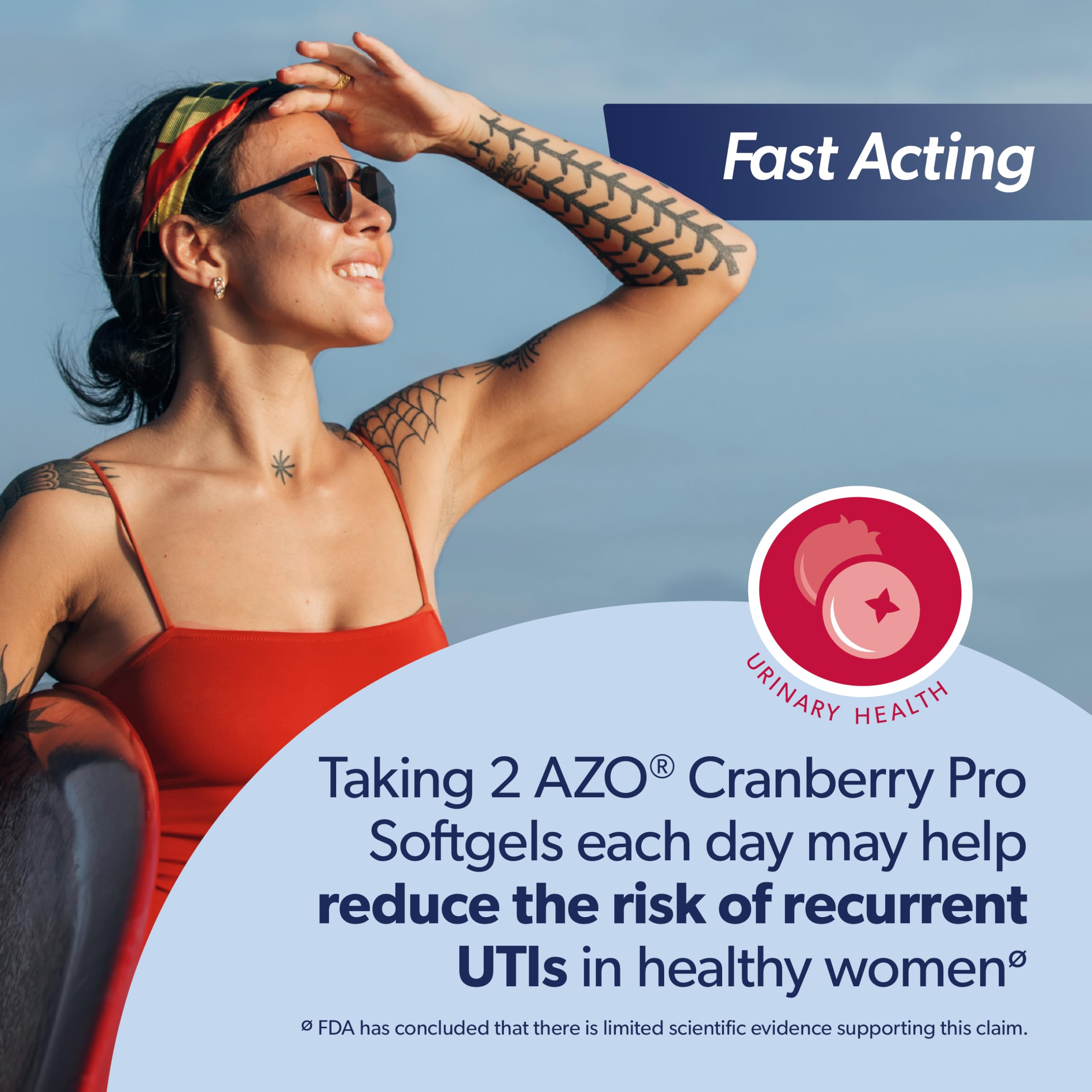 AZO Cranberry Pro, Cranberry Pills for Women & Men, 600mg Pacran, Made with Concentrated Whole Fruit Cranberry Powder to Help Cleanse and Protect The Urinary Tract