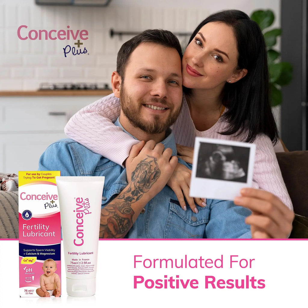 Conceive Plus Fertility Lubricant - Fertility Friendly Lube for Couples Trying to Conceive, 75ml / 2.5 fl oz CONCEIVE PLUS Au supplements