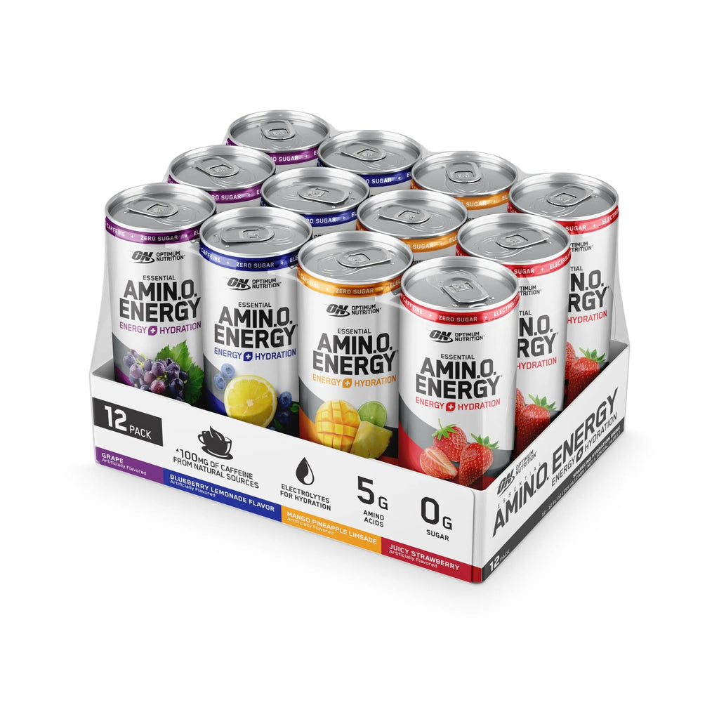 Optimum Nutrition Amino Energy Sparkling Hydration Drink, Electrolytes, Caffeine, Amino Optimum Nutrition Au supplements