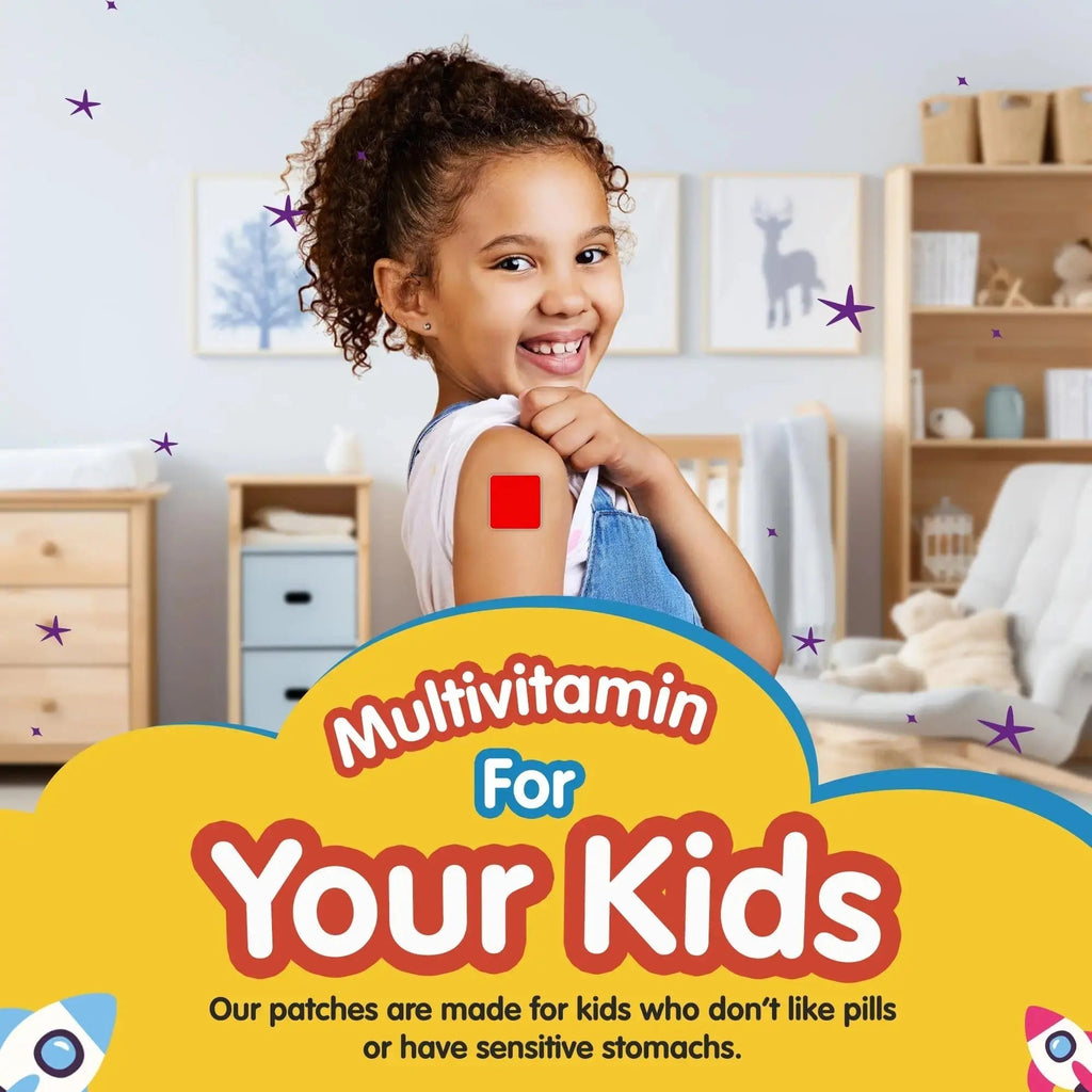 SAMARCHAD Kids Multivitamin Patches Daily Vitamin Patch for Children Natural, Sugar-Free No Swallowing Immune & Growth Support SAMARCHAD Au supplements