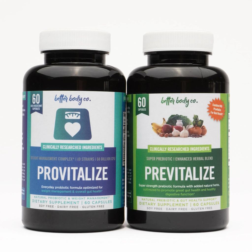 Better Body Co. Original Slim Gut Bundle | Provitalize & Previtalize Bundle - Natural Menopause Better Body Co. Au supplements