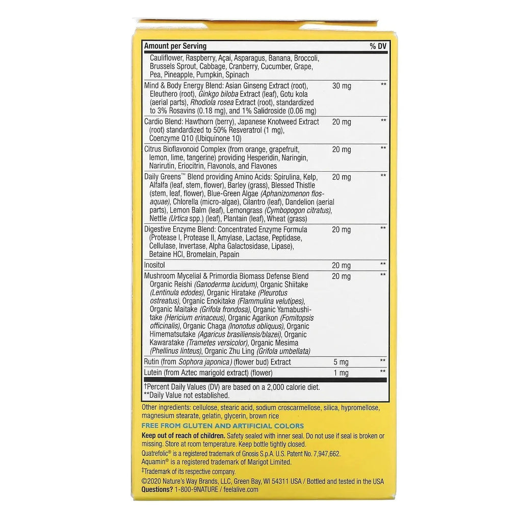 Alive! Once Daily Men's 50+ Ultra - 60 Tablets by Nature's Way Nature's Way Au supplements