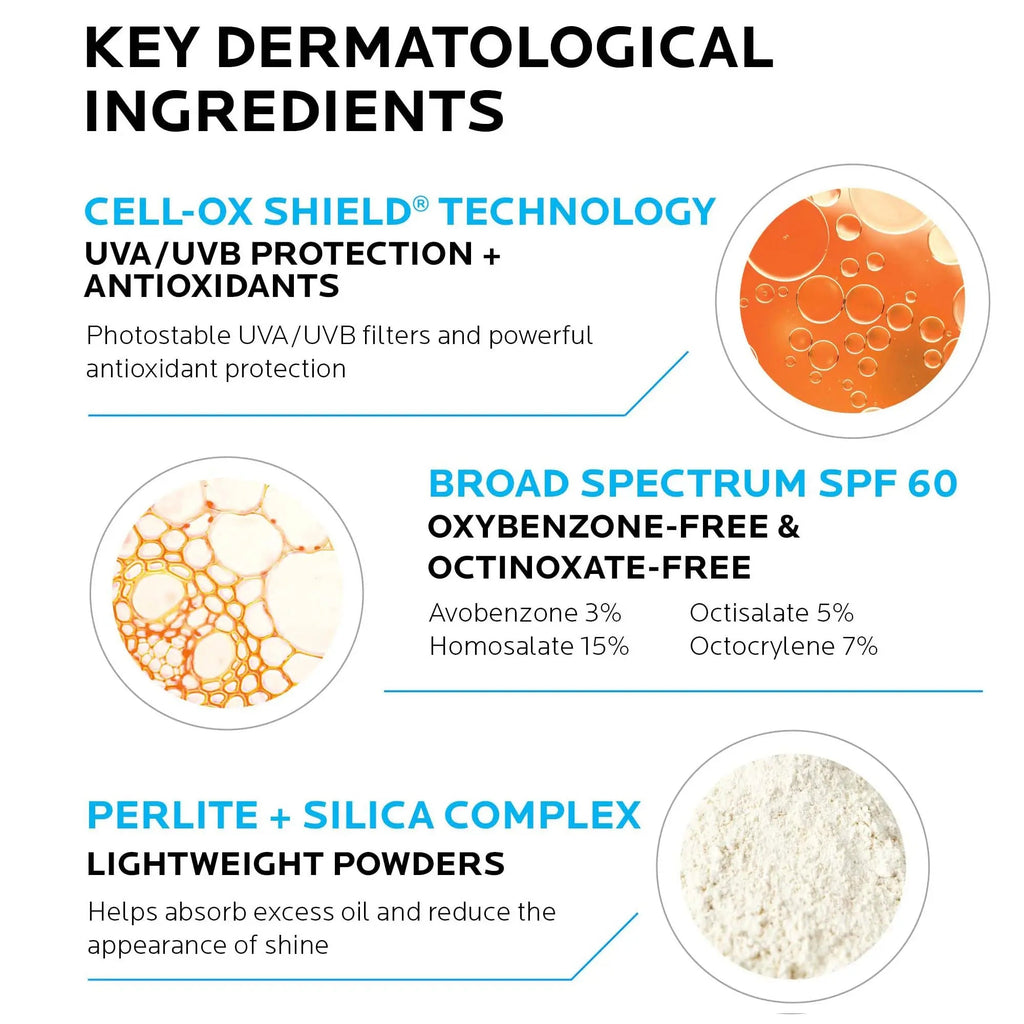 La Roche-Posay Anthelios Clear Skin Dry Touch Sunscreen SPF 60, Oil Free La Roche-Posay Au supplements