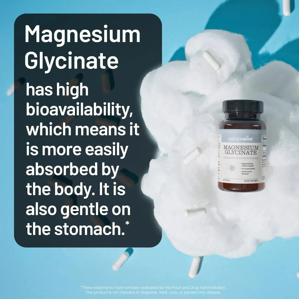 NatureWise [1] Multivitamin for Men - Non-GMO - 90 Capsules[45-Day Supply] + [1] Magnesium Glycinate 625mg - Chelated Magnesium - 30 Capsules[30-Day Supply] NatureWise Au supplements