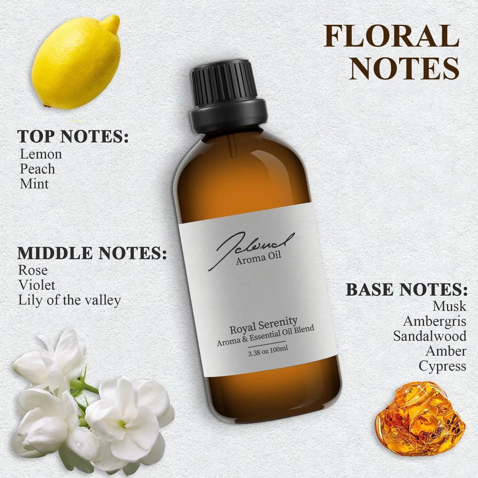JCLOUD Royal Serenity Essential Oil Inspired by Ritz-Carlton Hotel | Hotel Collection - Pure Aromatherapy JCLOUD Au supplements