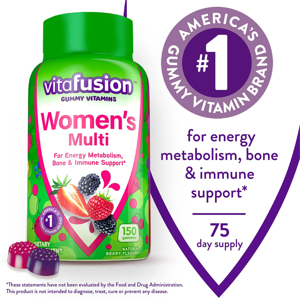 Vitafusion Womens Multivitamin Gummies (150 Count) and Vitafusion Extra Strength Vitafusion Au supplements