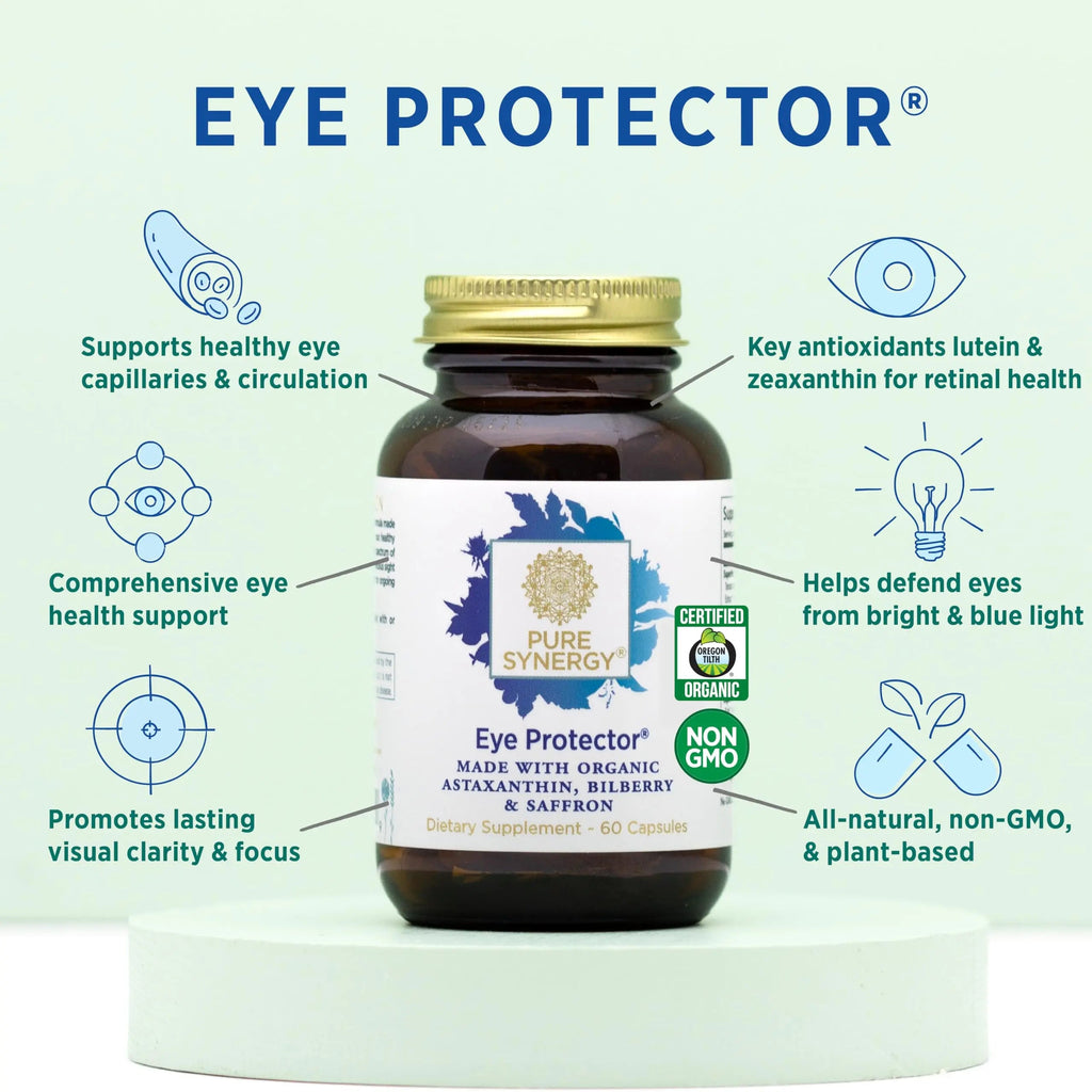 PURE SYNERGY Eye Protector | 100% Natural, Vegan Eye Health Supple PURE SYNERGY Au supplements