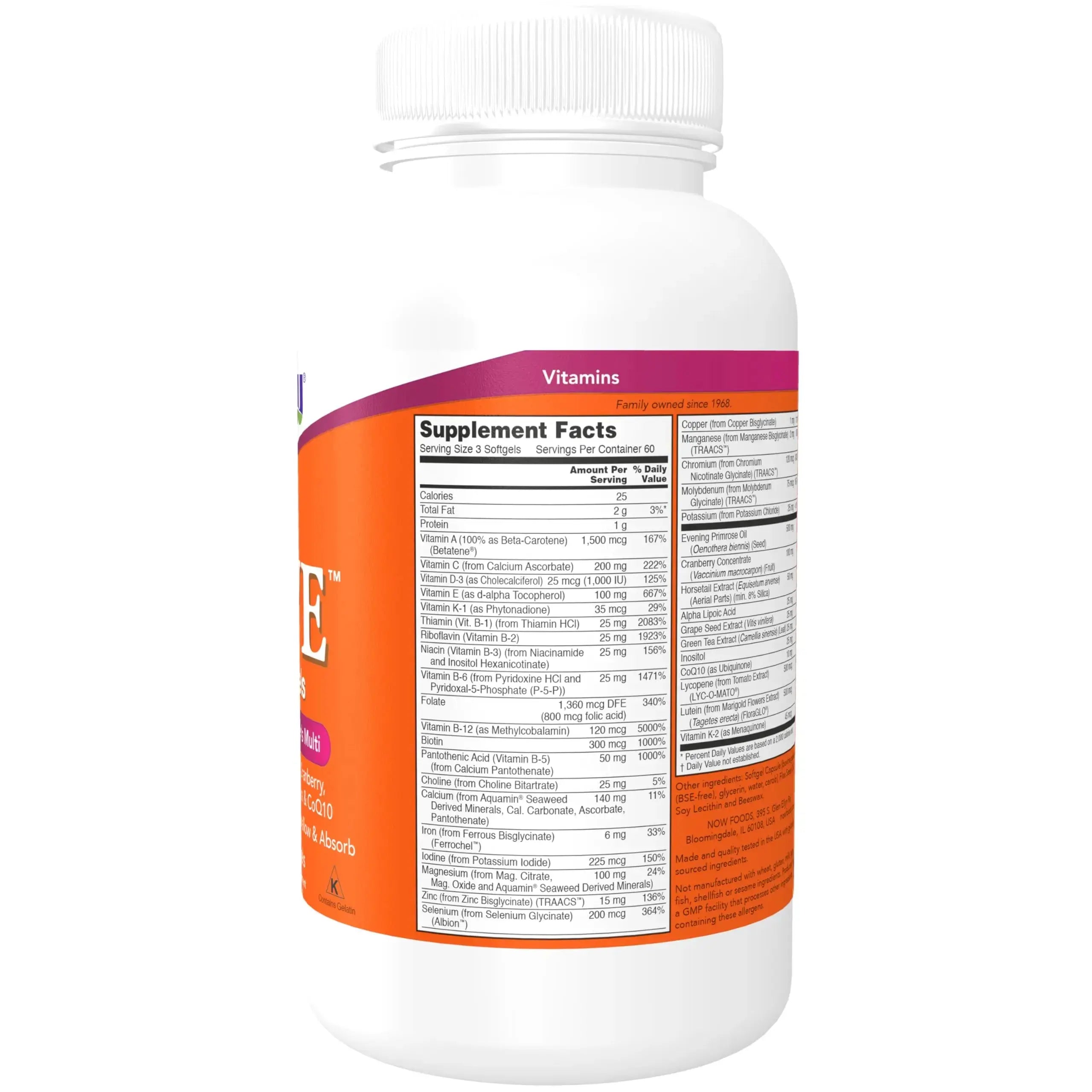 NOW Foods - Eve Superior Women's Multi - 180 Softgels NOW Foods Au supplements
