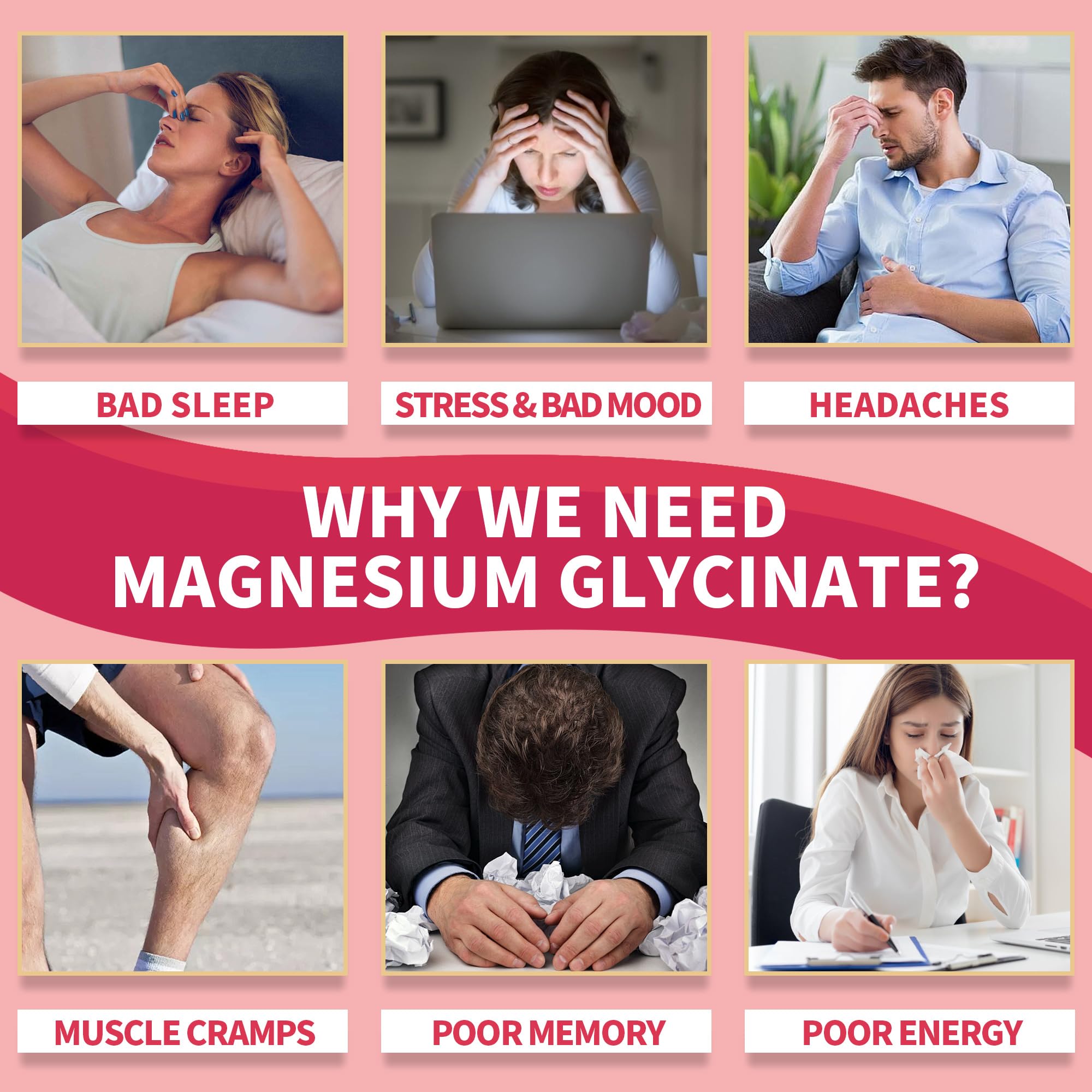 IRIDESICENT Magnesium Glycinate Gummies, Sugar Free Magnesium Supplement w/Ashwagandha, Zinc, Vegan Magnesium Glycinate Supplement for Adults