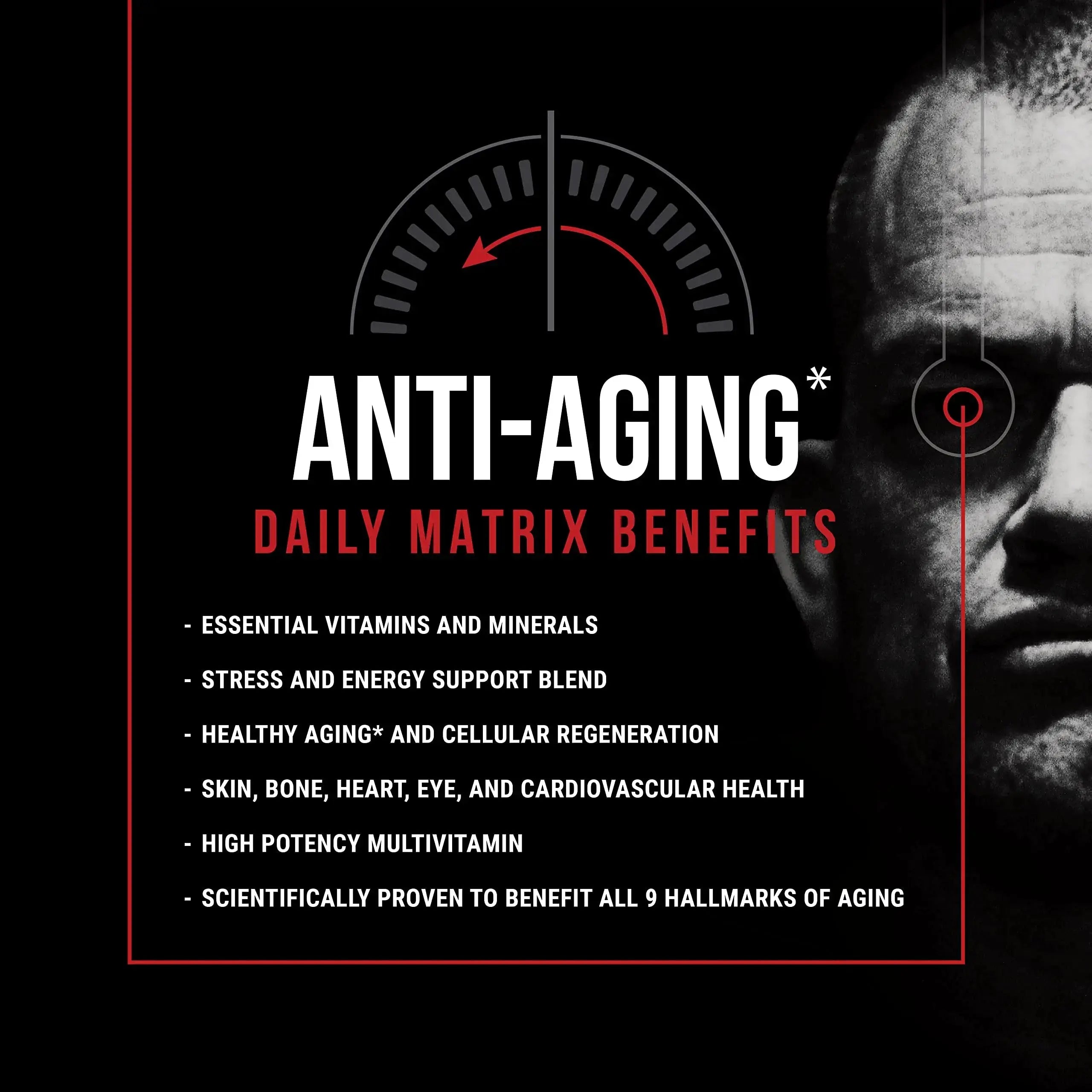 Jocko Fuel TIME WAR - Multivitamin for Men & Women. NAD Supplement for Healthy Aging, Heart, Bone, & Eye Health. Essential Vitamins and Minerals Jocko Fuel Au supplements
