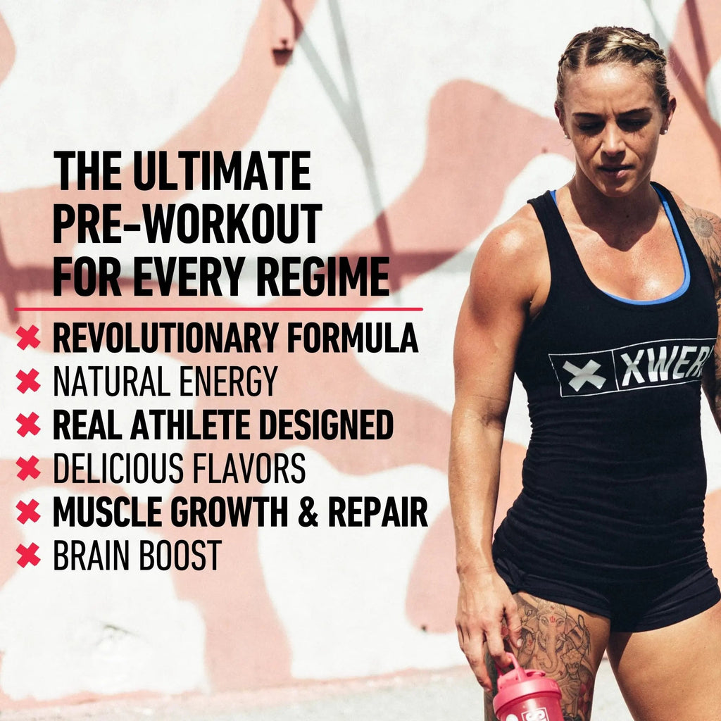 Xwerks Ignite Blue Razz Pre Workout Powder - Best Natural Keto Pre-Workout for Women Xwerks Au supplements