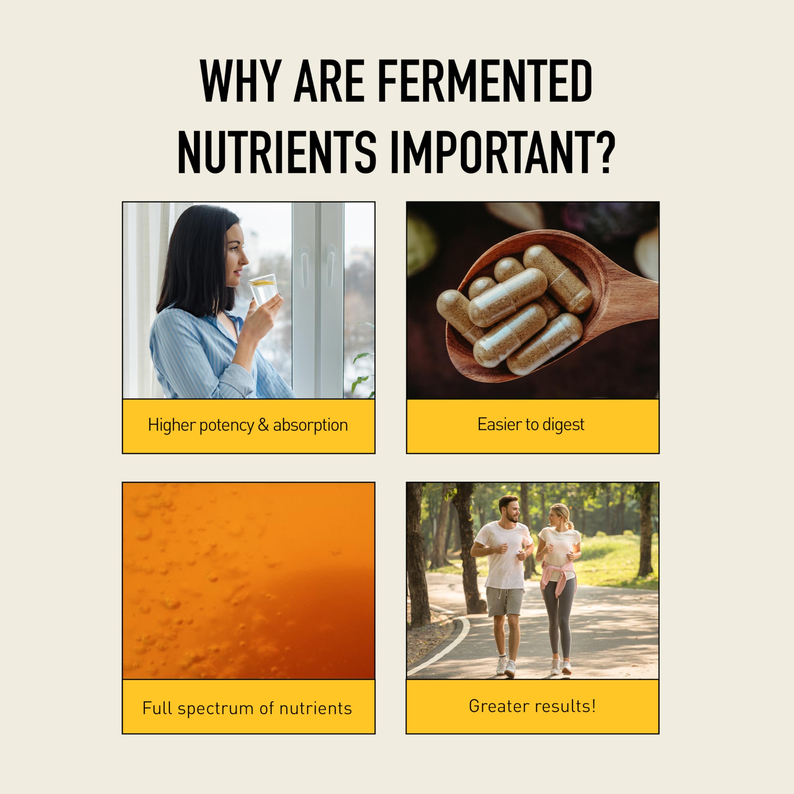 Living Alchemy Gut Health Supplements for Men & Women - Your Flora Probiotic Professional Digestion Supplement with Fermented Soybean, Prebiotics,
