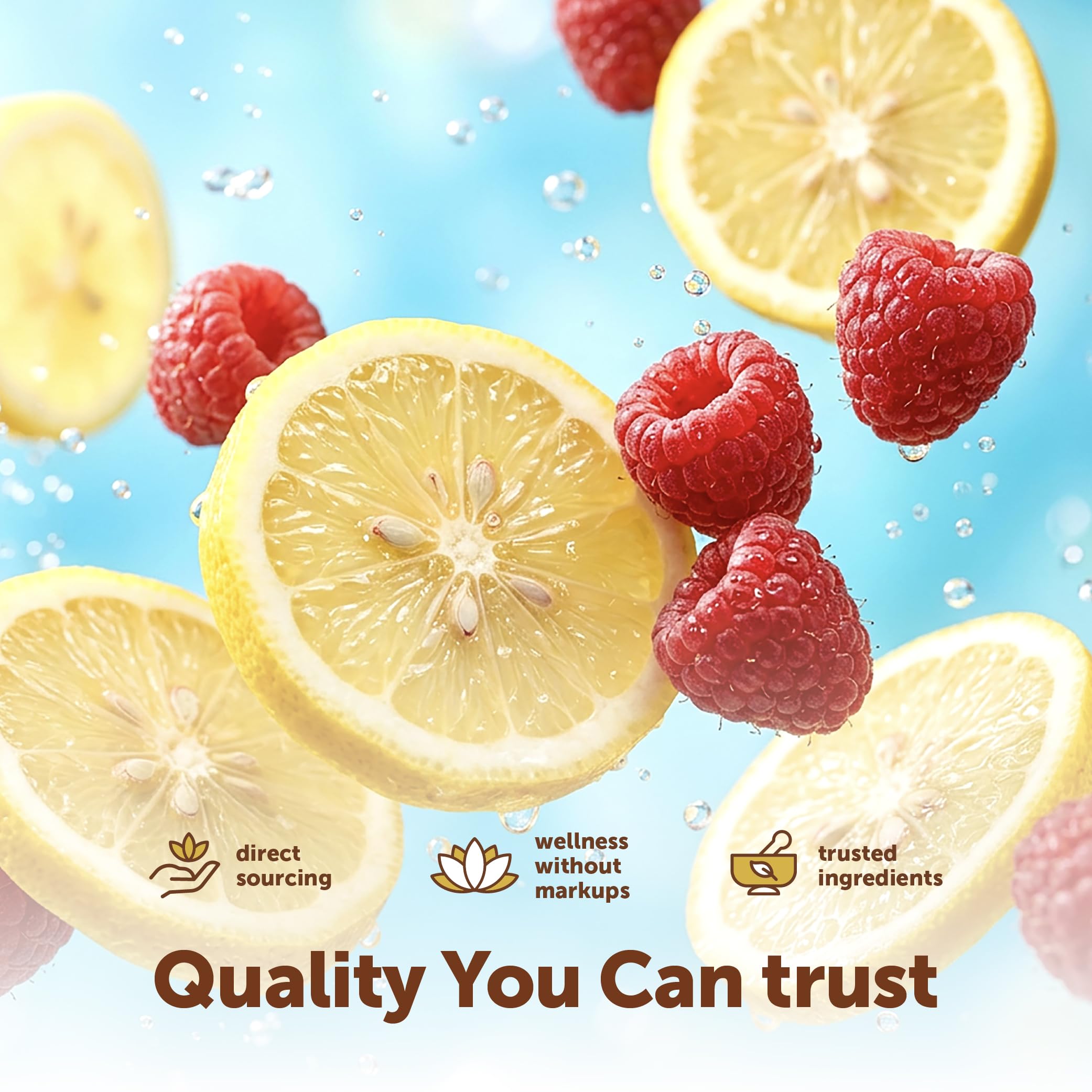 Micro Ingredients Hydration Electrolyte Powder, 1 lb (69 Servings) | Lemon Raspberry Flavor | High Potassium (1,000mg) + Coconut Water & Real Lemon Juice | No Sugar, Keto Friendly | Non-GMO