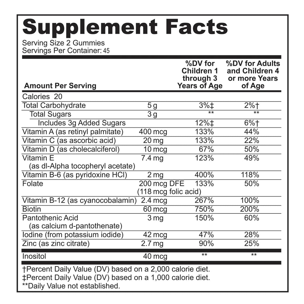 Defender Mami Kids Vitamin Gummies – Multivitamin & Mineral Formula, Non‑GMO · Gluten‑Free, 90 Count Chewables for Daily Immune Defender Mami Au supplements