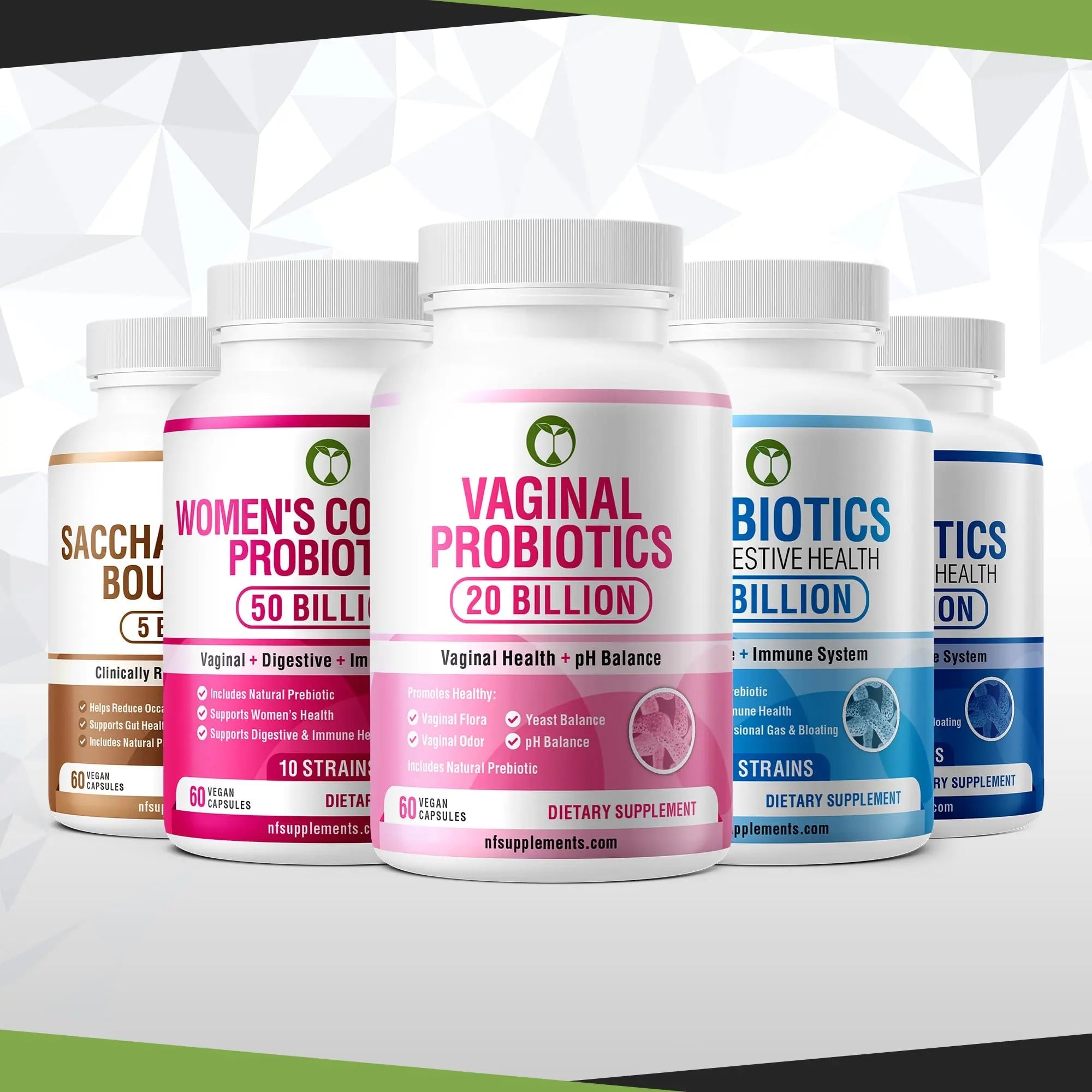 Vaginal Probiotics for Womens Health 20 Billion CFU | PH Balance & Vaginigal Odor Support 60 Capsules Natural Foundation Supplements Au supplements