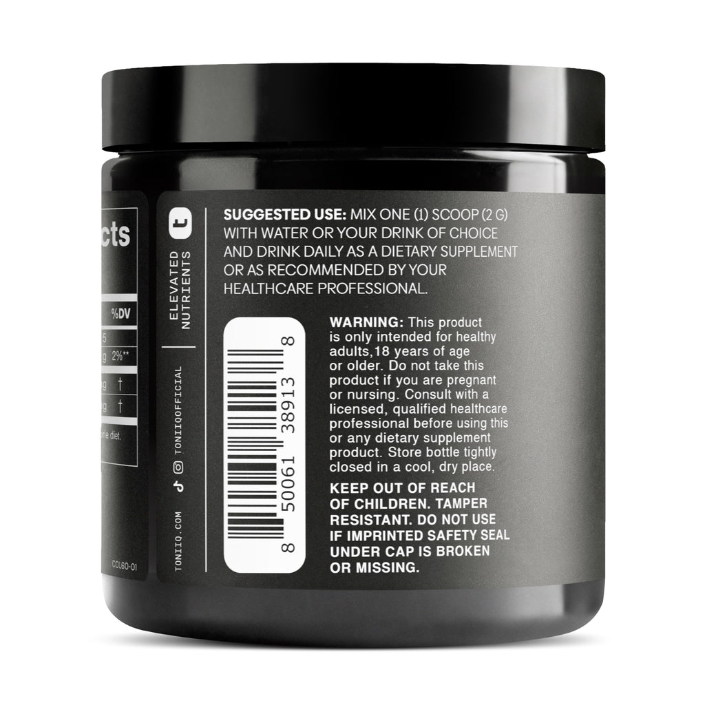 Ultra High Strength Bovine Colostrum Powder - 50% IgG - 2,000mg per Serving - Third Party Tested for Potency - Supports Immune, Gut, and Skin Health - 30 Servings -Premium Bovine Colostrum Supplement Toniiq Au supplements