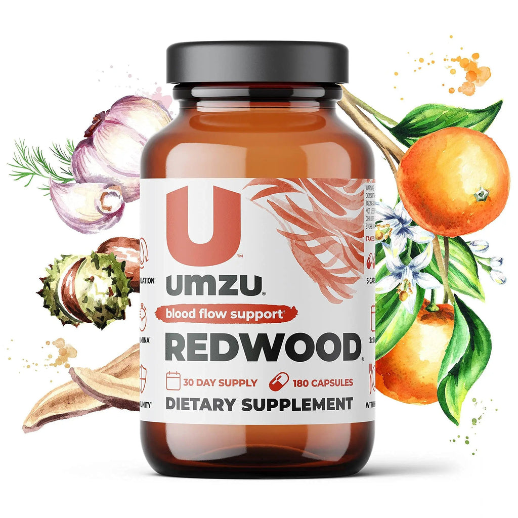 UMZU Redwood - Supports Nitric Oxide & Healthy Blood Flow - Blend of Vitamins & Herbal UMZU Au supplements