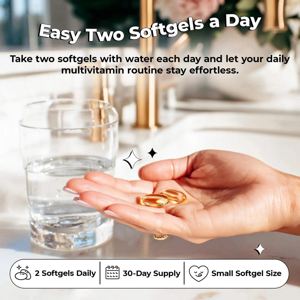 Future Kind 3 in 1 Daily Multivitamin - for Energy, Clarity, Active Wellness Support with B12, D3, and Algal Omega-3 - Essential Vegan Multivitamin for Women & Men Future Kind Au supplements