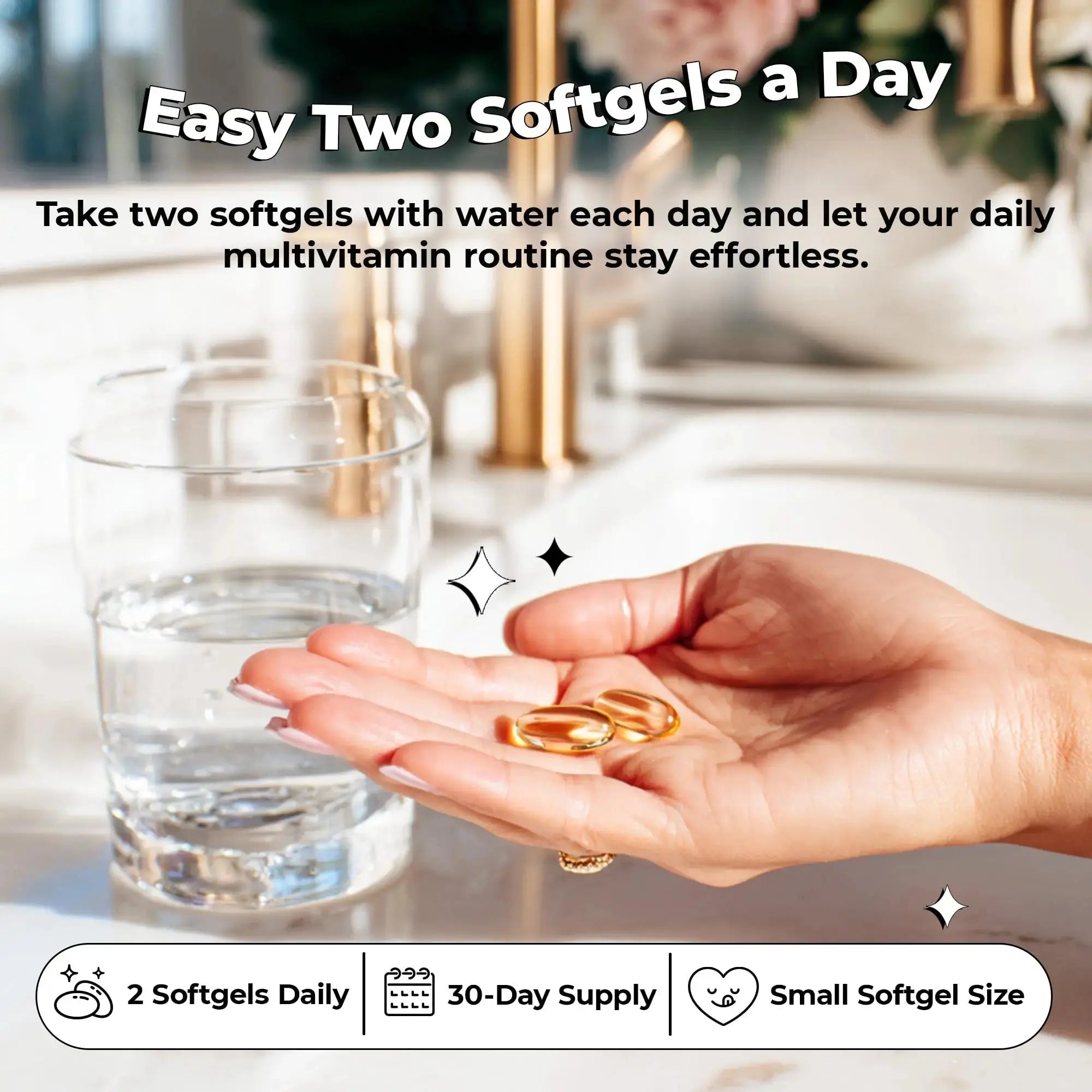 Future Kind 3 in 1 Daily Multivitamin - for Energy, Clarity, Active Wellness Support with B12, D3, and Algal Omega-3 - Essential Vegan Multivitamin for Women & Men Future Kind Au supplements