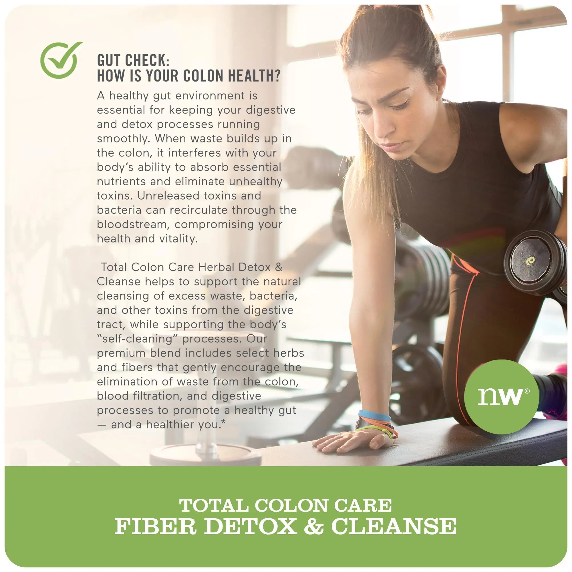 NatureWise Total Colon Care Fiber Cleanse with Herbal Laxatives, Prebiotics, & Digestive NatureWise Au supplements