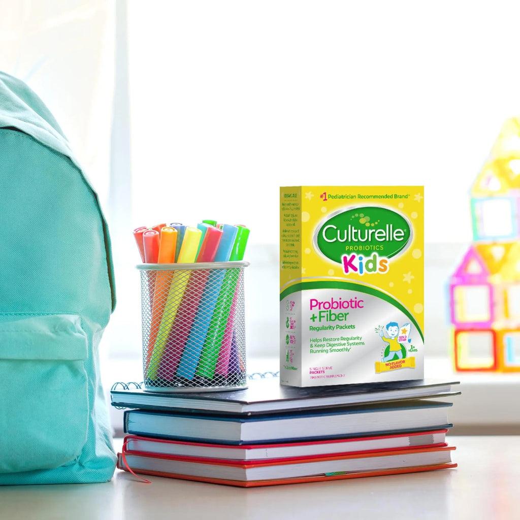 Culturelle Kids Probiotic + Fiber Packets (Ages 3+) - 24 Count - Digestive Health & Immune Culturelle Au supplements
