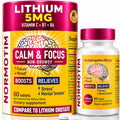 Calm & Focus Support – Lithium Ascorbate 5mg Fast-Dissolve Tablets with Vitamin C, B1 & B6 – Non-Drowsy Cognitive & Memory Support