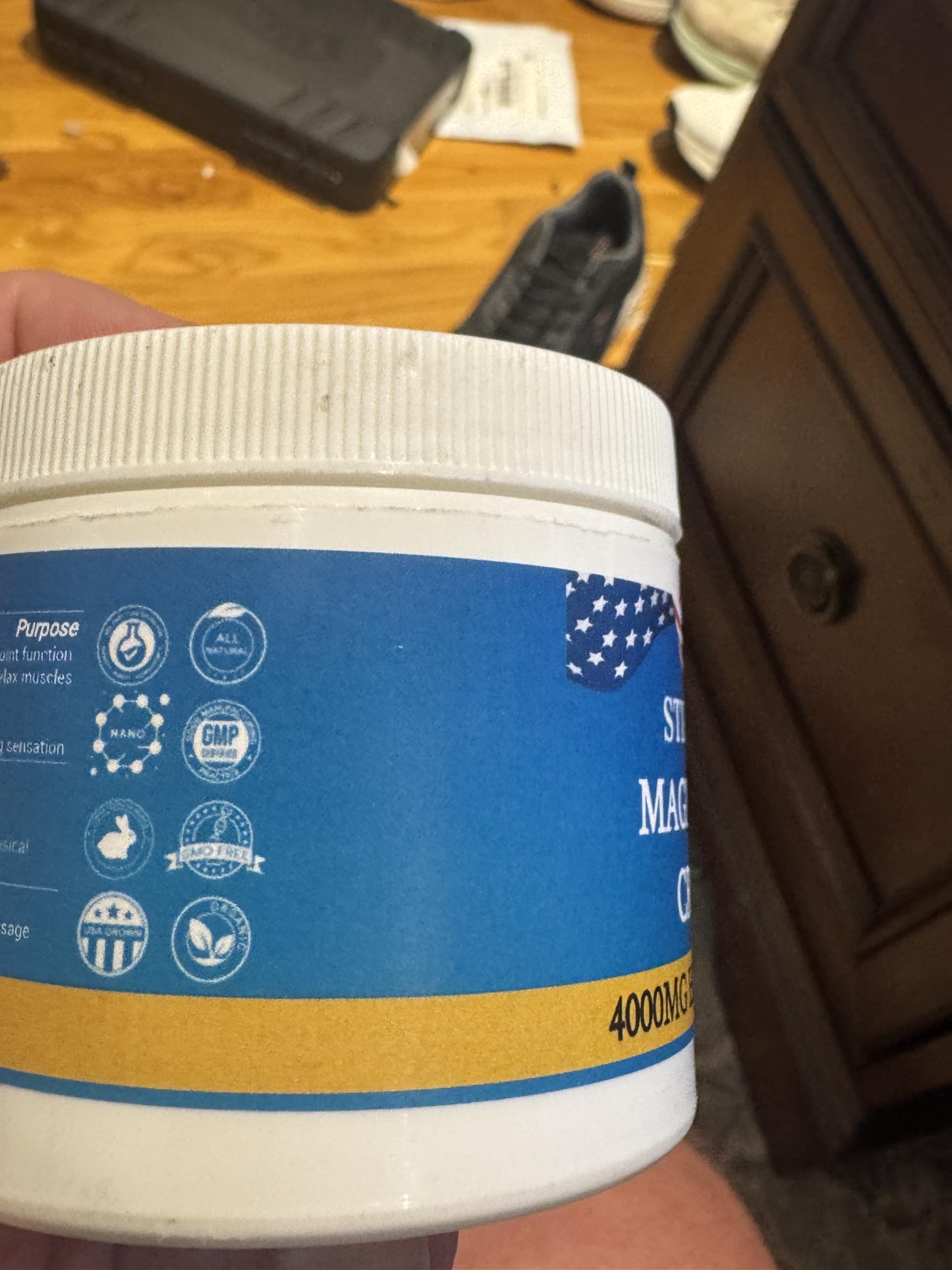 STIRLING Magnesium Cream - 4000mg Hemp Seed Oil + Magnesium & Arnica - Supports Joint Mobility, Muscle Comfort & Back Function - Made in USA with Premium Ingredients STIRLING Au supplements