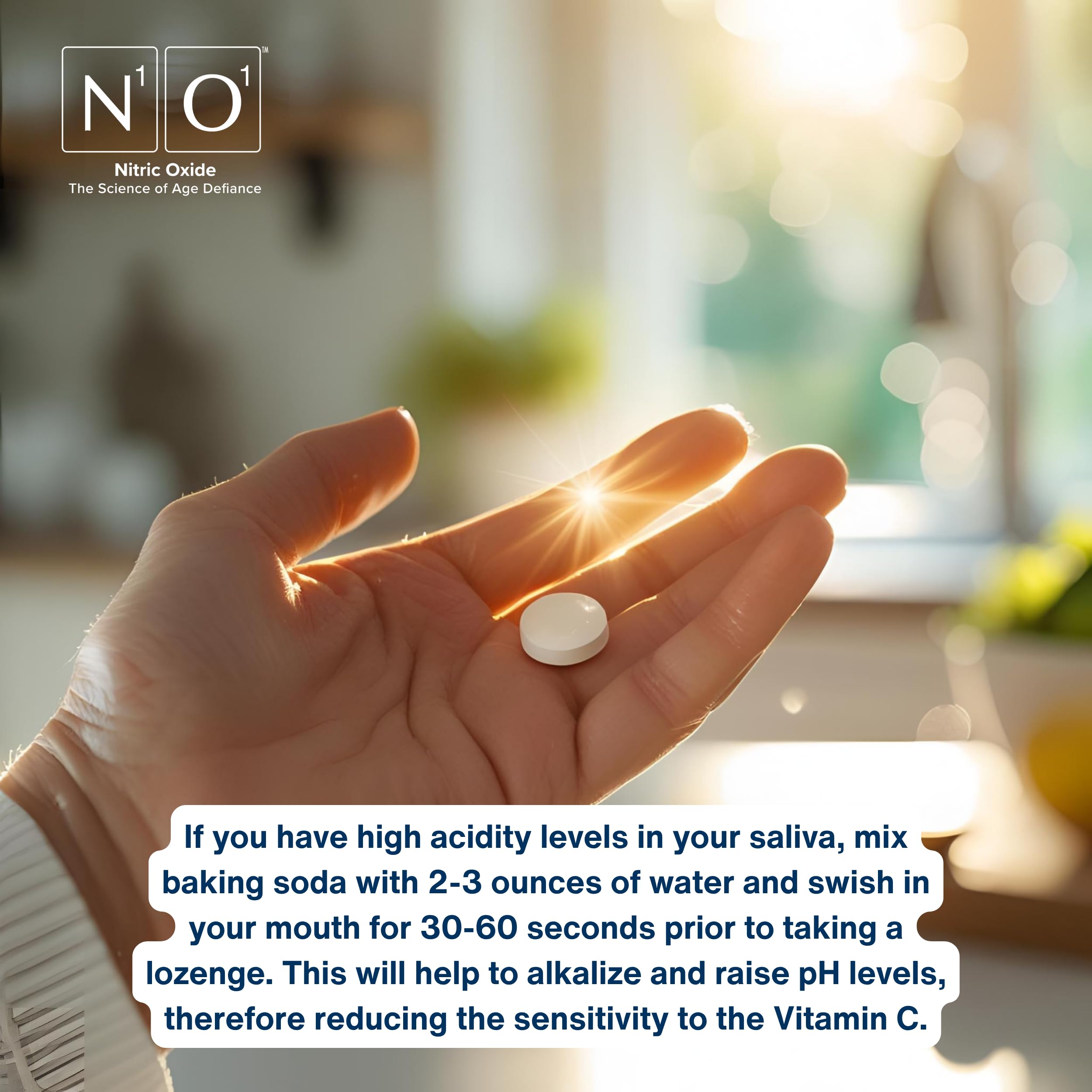 N1O1 Nitric Oxide Lozenges - 60 Count - Nitric Oxide Supplement for Heart Health, Circulation, Energy, Blood Flow, Oxygenation, Healthy Blood Pressure