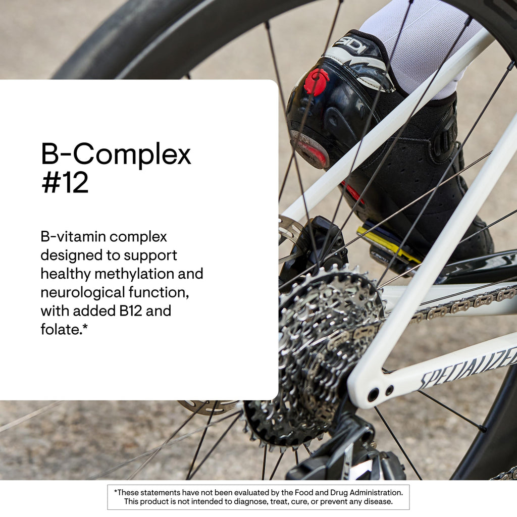 THORNE - B-Complex #12 - Vitamin B Complex with Active B12 and Folate - 60 Capsules THORNE Au supplements