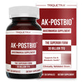 AK-Postbio: Akkermansia Probiotic 30 Billion TFU - Max Strength, Clinically Validated Dose & Patented Strain - Superior Pasteurized Form, Highest Absorption, Delivery - GLP-1 Probiotic - 30 Servings Triquetra Health Au supplements