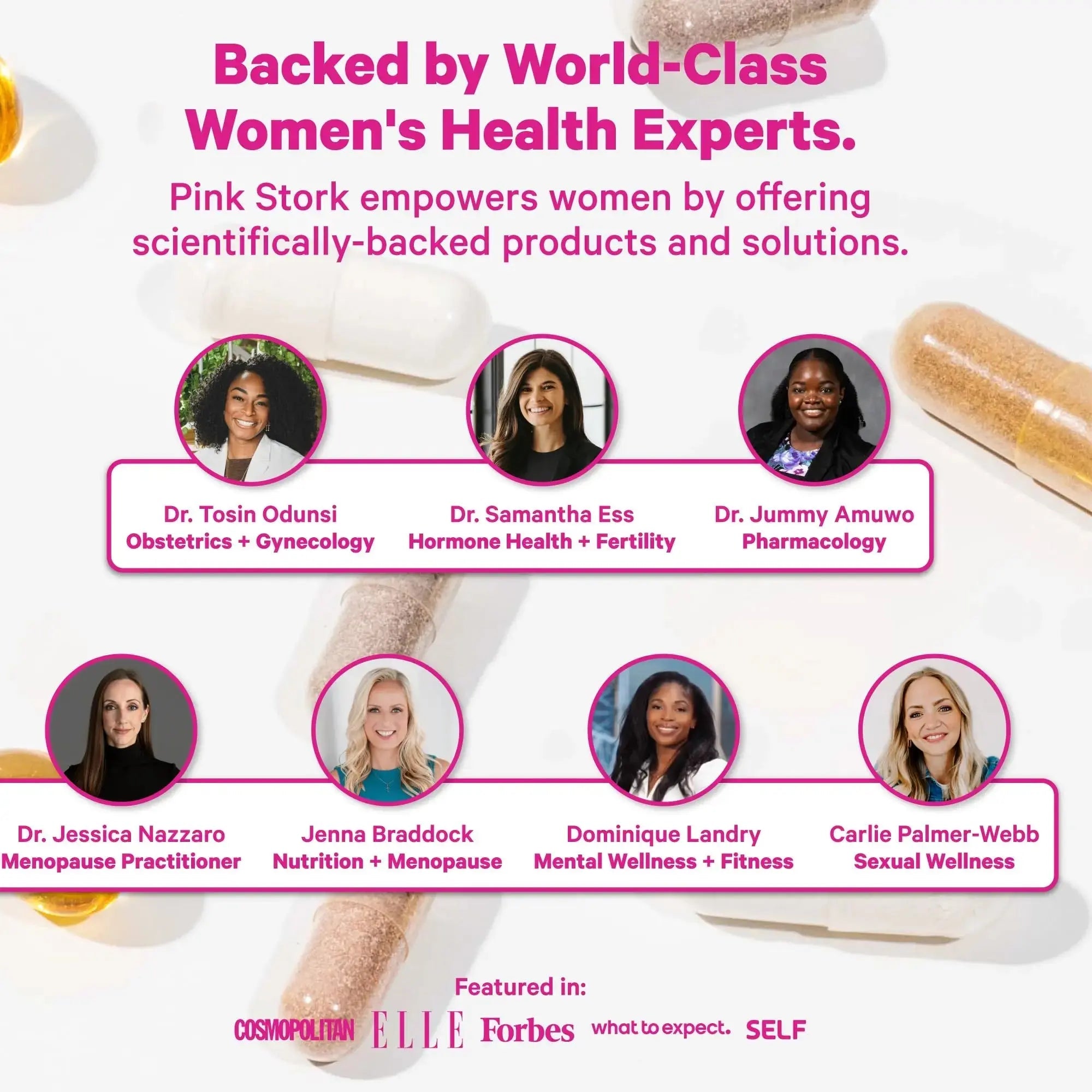 Pink Stork Total Women's Multivitamin - 19 Essential Vitamins for Women & Nutrients – Energy, Metabolism, Hormone, Immune & Mood Support Pink Stork Au supplements
