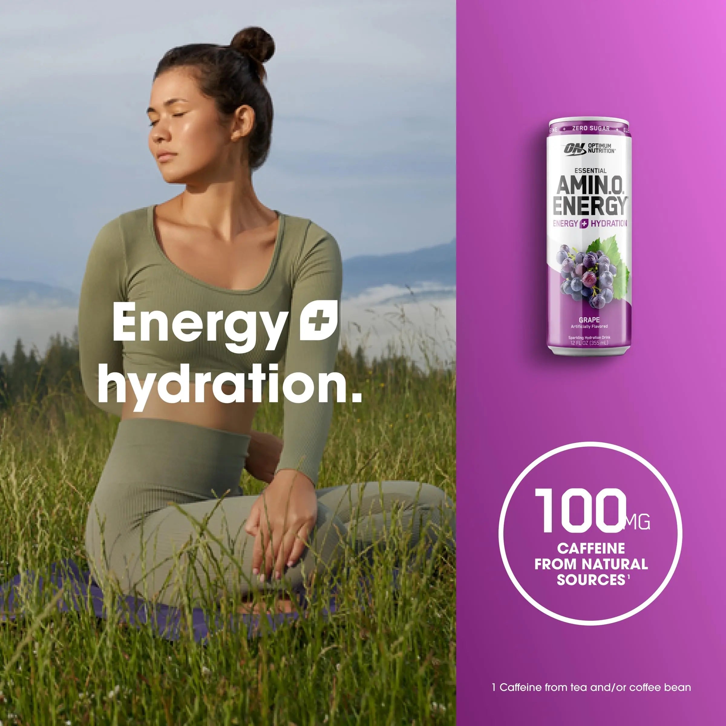 Optimum Nutrition Amino Energy Sparkling Hydration Drink, Electrolytes, Caffeine Optimum Nutrition Au supplements