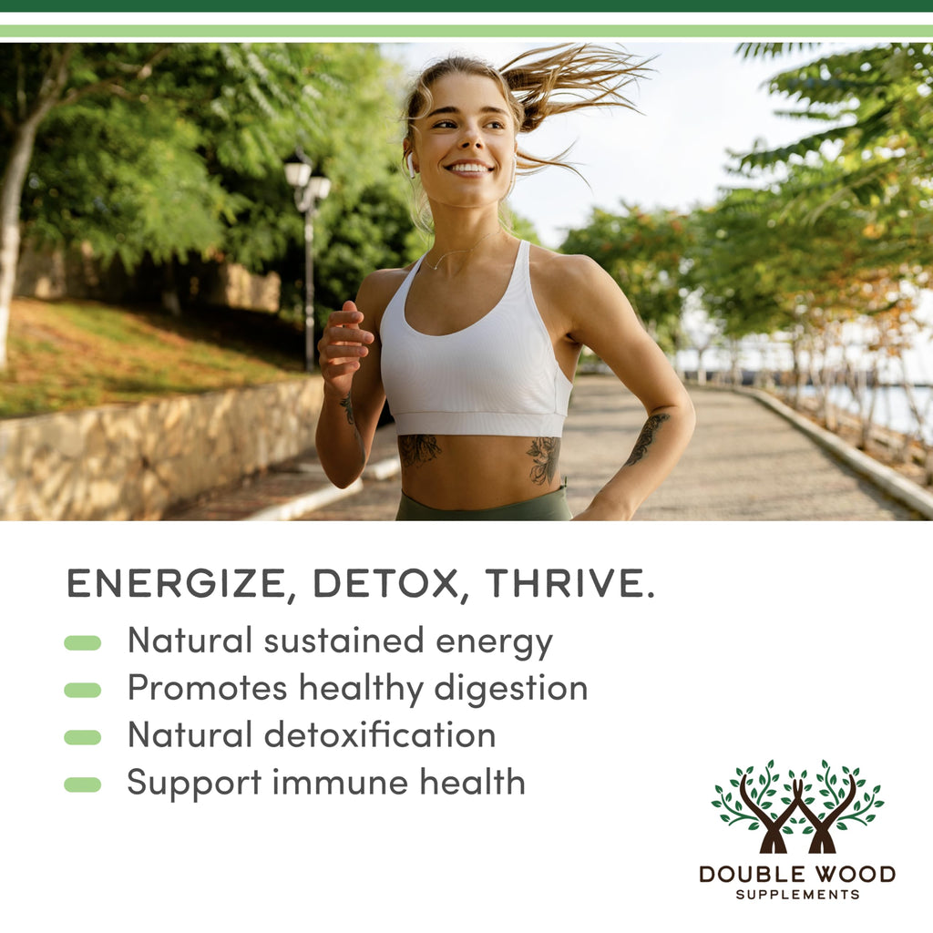 Chlorophyll Liquid Drops - for Digestion, Gut Health, Energy and Detox - Vegan Safe