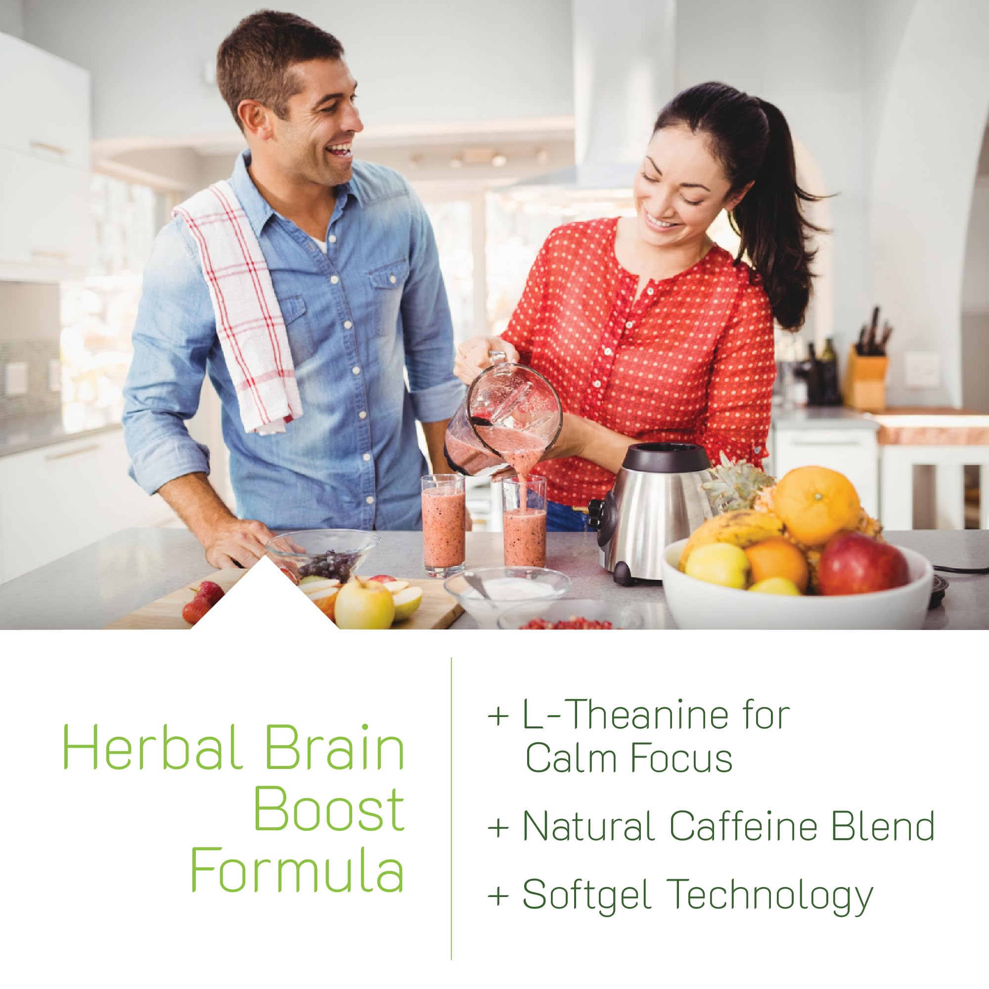 Irwin Naturals Brain Awake Enhanced Mental Performance, Increased Focus, Boost Clarity & Concentration - Powerful Nootropic Booster with L-Theanine, Bacopa, MCT's & InnovaTea - 60 Liquid Softgels Irwin Naturals Au supplements