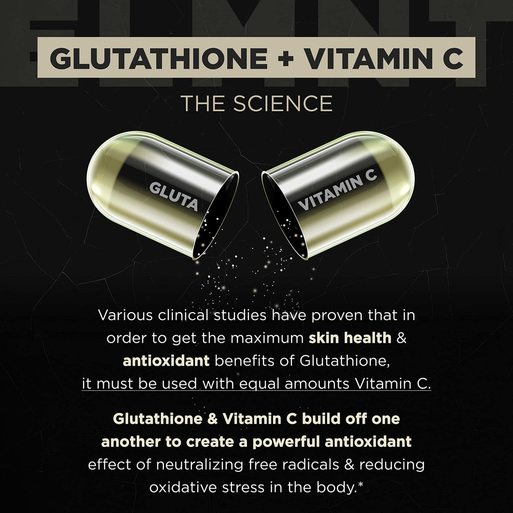 2150mg Super Liposomal Glutathione Supplement w. Vitamin C, Quercetin & Pure L Glutathione 2000mg Triple Action Formula Glutathione Liposomal Supplement