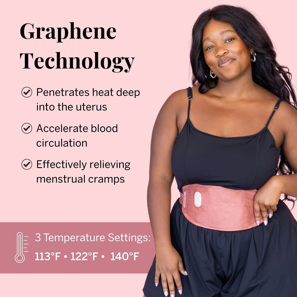 Pixie Period Heating Pad for Cramps - Thinnest Wearable Heating Pad for Feminine Care - Unnoticeable Under Clothes - Best Portable Pain Relief Heat Belt On The Market - Hours of Menstrual Pain Relief Pixie Cup Au supplements
