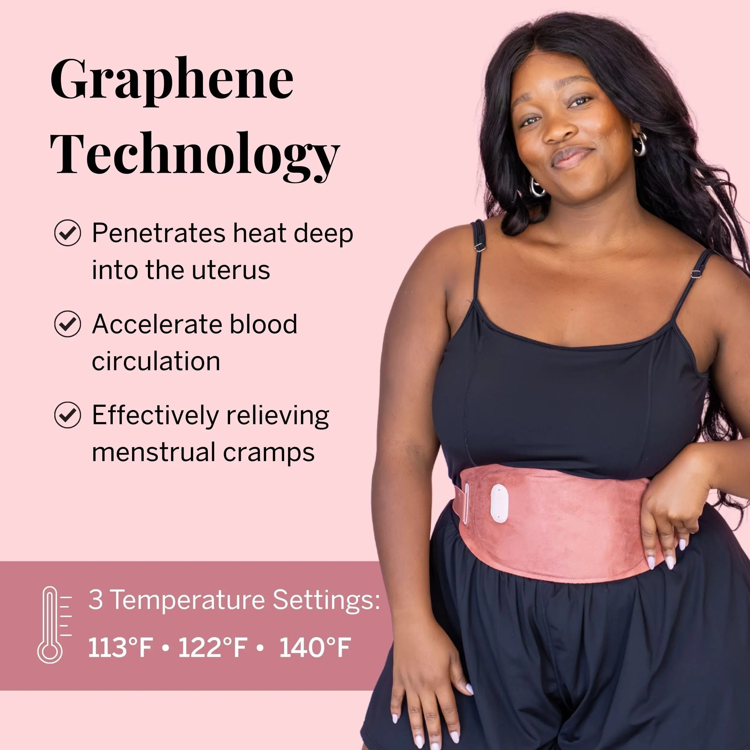 Pixie Period Heating Pad for Cramps - Thinnest Wearable Heating Pad for Feminine Care - Unnoticeable Under Clothes - Best Portable Pain Relief Heat Belt On The Market - Hours of Menstrual Pain Relief Pixie Cup Au supplements