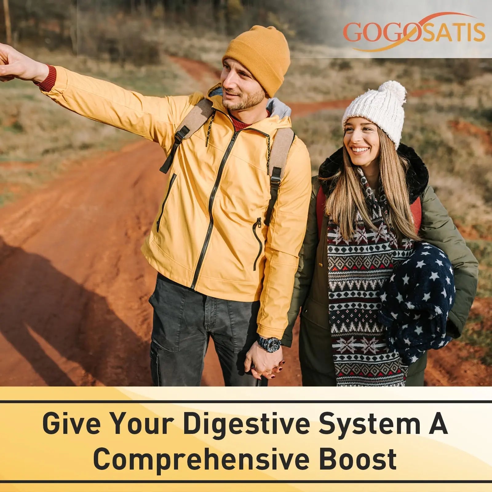 Probiotics for Women & Men, 300 Billion CFU 11 Strains, Probiotic with Organic Herbal GOGOSATIS Au supplements
