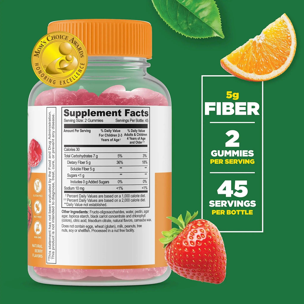 Lifeable Multivitamin Kids + Prebiotic Fiber Kids, Gummies Bundle - Great Tasting, Vitamin Supplement Lifeable Au supplements