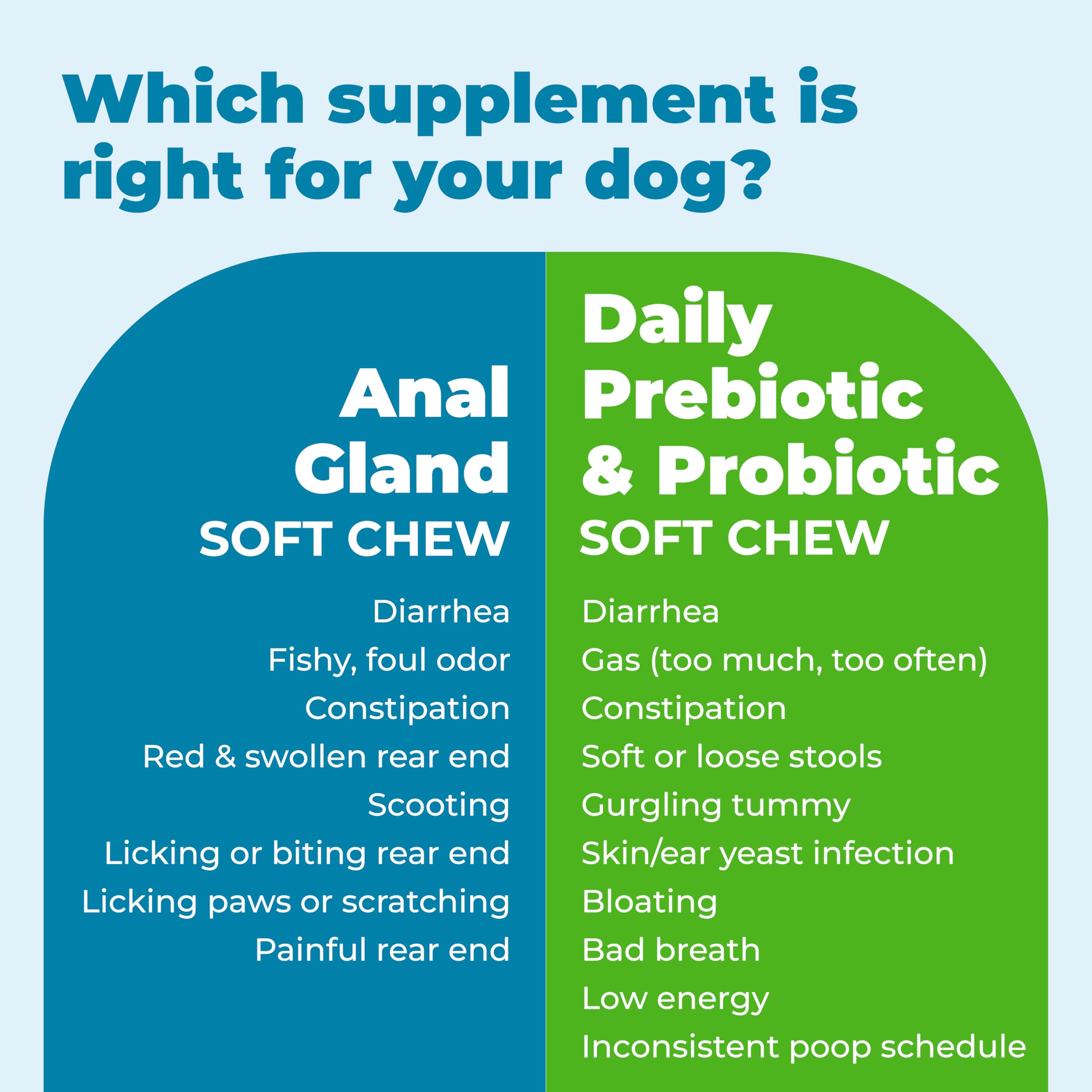 Vetnique Glandex Daily Probiotics for Dogs with Prebiotics to Support Gut Health with Fiber and Digestive Enzymes, Dog Probiotic Chews or Powders (30ct Chews, Bacon Chews) Vetnique Au supplements