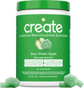 Create Creatine Monohydrate Gummies for Men & Women, Boost Focus, Strength, and Endurance, Anti-Melting Formula, Vegan, Gluten-Free, Non-GMO, 1.5g of Creatine per Gummy (Sour Green Apple) Create Au supplements