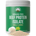 Grass Fed Beef Protein Powder - Lactose Free Great Tasting Beef Protein Isolate. Complete Animal Based Non Dairy Paleo Carnivore Supplement for Prime Muscle Building. No Whey. Vanilla Flavor Peak Performance Au supplements