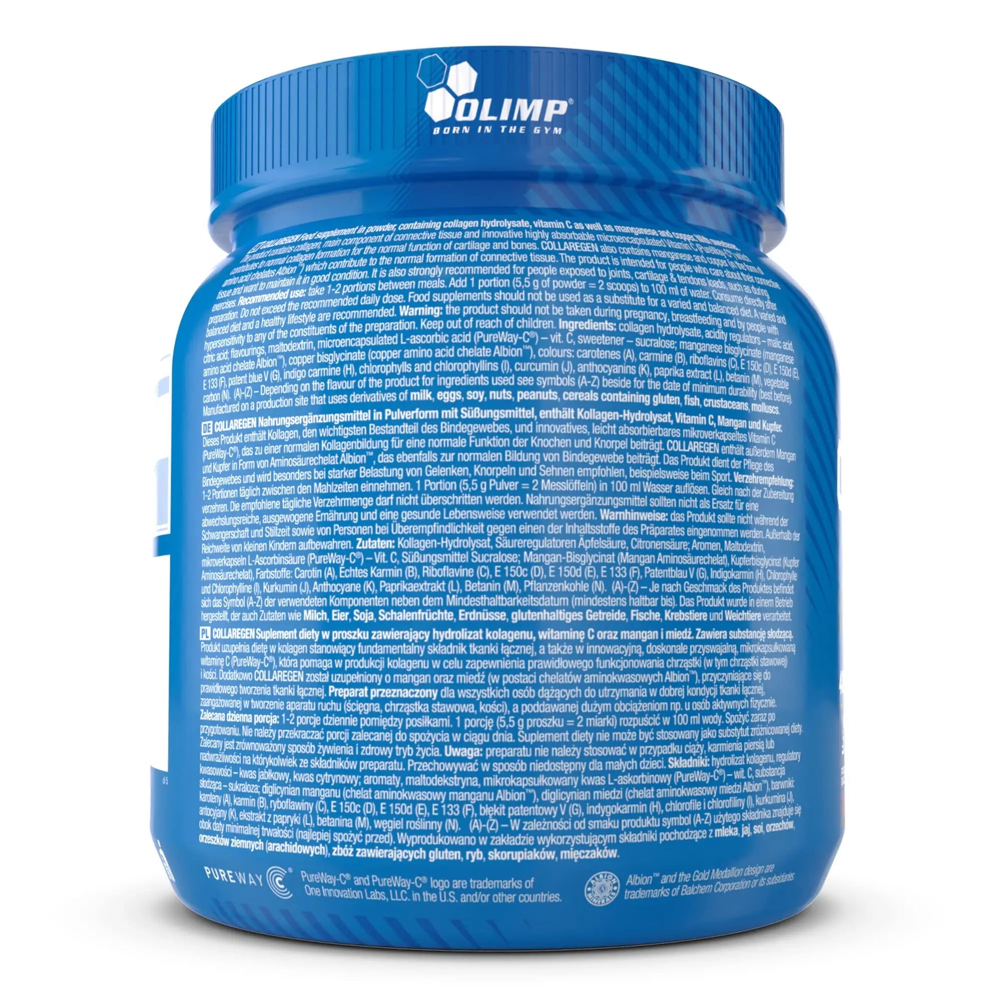 Olimp Labs Collaregen Mineral Supplement, Orange Flavour Powder, 400 g OLIMP SPORT NUTRITION Au supplements