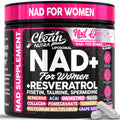 NAD+ Resveratrol Supplement for Women NAD Turmeric Vitamin C Acai Pomegranate Collagen Peptides Nicotinamide Riboside Fisetin Vitamin E Polygonum Multiflorum Berberine 90 Capsules by Clean Nutra Clean Nutraceuticals Au supplements